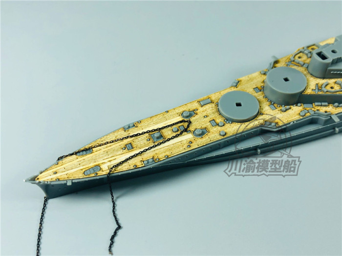 1/700 Scale Wooden Deck for FUJIMI 420172 IJN Kongo 1944 Battleship 金剛 Model Kits CY700048