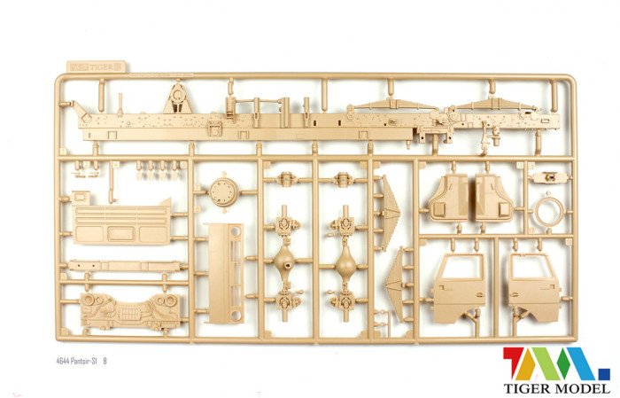 Tiger Model 4644 1/35 Scale Russian Pantsir-S1 Military Plastic Assembly Model Kits