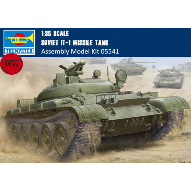 Trumpeter 05541 1/35 Scale Soviet IT-1 Missile Tank Military Plastic Assembly Model Kits