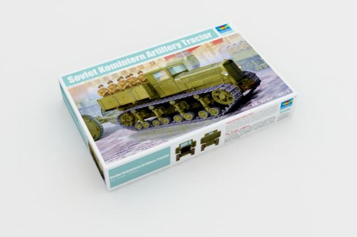 Trumpeter 05540 1/35 Scale Soviet Komintern Artillery Tractor Military Plastic Assembly Model Building Kits