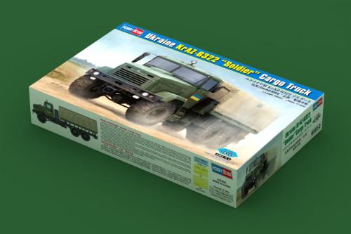 HobbyBoss 85512 1/35 Scale Ukraine KrAZ-6322 Soldier Cargo Truck Military Plastic Assembly Model Kits