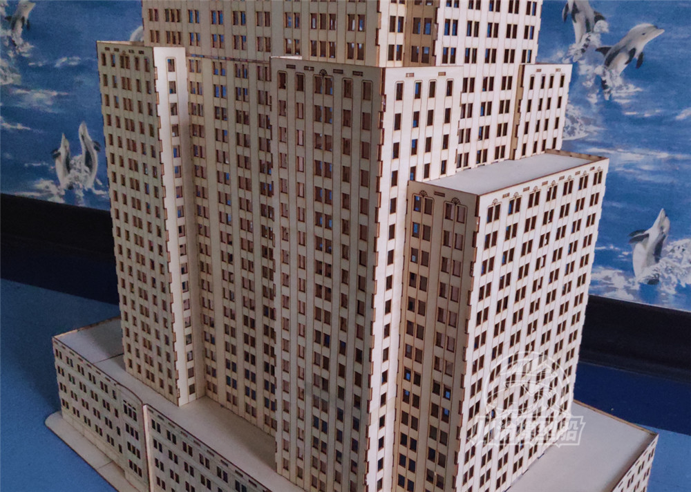 US$ 280.00 - 1/200 Scale Empire State Building 220cm Wooden