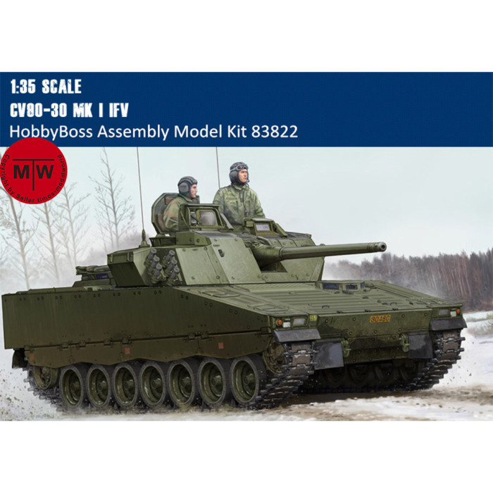 HobbyBoss 83822 1/35 Scale CV90-30 MK I IFV Military Plastic Assembly Model Kits