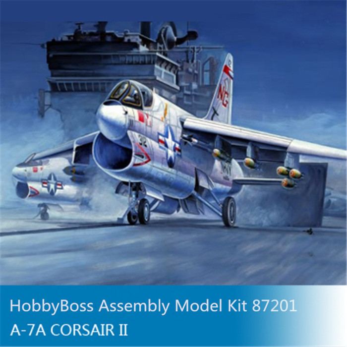 HobbyBoss 87201 1/72 Scale USA A-7A Corsair II Attack Aircraft Military Plastic Assembly Model Kits