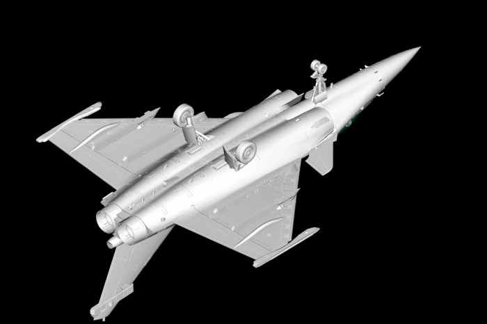 HobbyBoss 80318 1/48 Scale France Rafale C Fighter Military Plastic Aircraft Assembly Model Kits