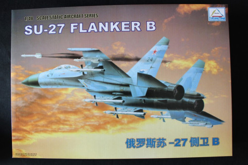 MiniHobby 80305 1/48 Scale Su-27 Flanker B Military Plastic Aircraft Assembly Model Kits