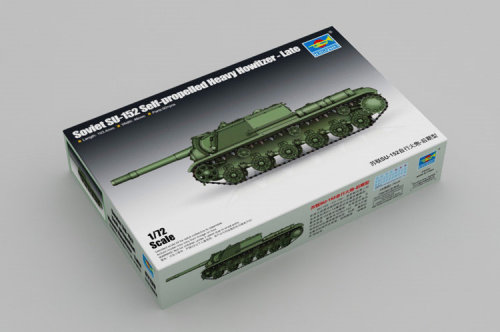 Trumpeter 07130 1/72 Scale Soviet SU-152 Self-propelled Heavy Howitzer Late Plastic Assembly Model Kits