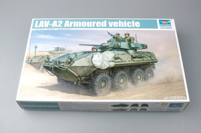 Trumpeter 01521 1/35 Scale LAV-A2 8X8 Wheeled Armoured Vehicle Plastic Assembly Model Kits