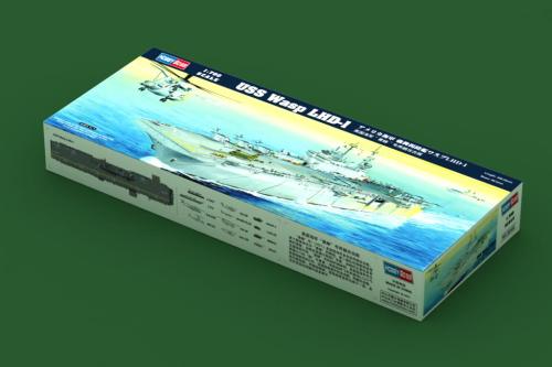 HobbyBoss 83402 1/700 Scale USS Wasp LHD-1 Amphibious Assault Ship Military Assembly Model Kits