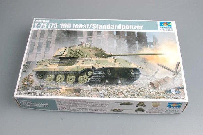 Trumpeter 01538 1/35 Scale German E-75 (75-100 Tons) Standardpanzer Plastic Tank Assembly Model Kits