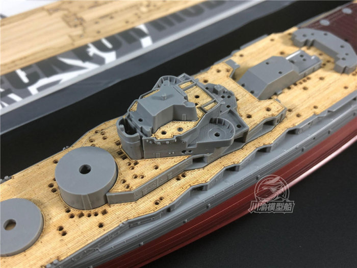 1/700 Scale Wooden Deck for Fujimi 460291 IJN Battleship Nagato Model Kits CY700055