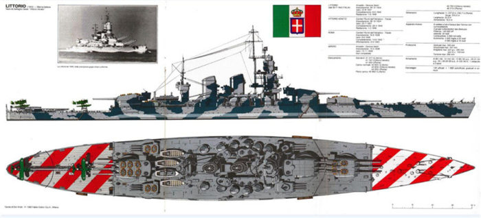 1/350 Scale Wooden Deck for Trumpeter 05319 Italian Navy Battleship RN Littorio 1941 Model CY350059