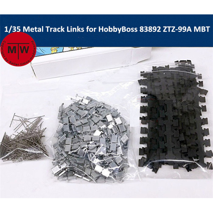 1/35 Scale Metal Track Links w/metal pin for HobbyBoss 83892 PLA ZTZ-99A MBT Model SX35007