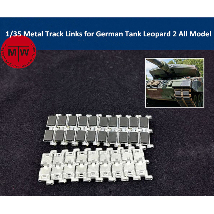 1/35 Scale Metal Track Links w/metal pin for German Tank Leopard 2 All Model SX35006