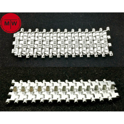 1/35 Scale Metal Track Links w/metal pin for T55AM T62 Tamiya T72 Meng T90 Tank Model SX35004