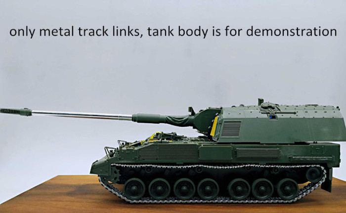 1/35 Scale Metal Track Links for German Leopard 1 Tank PZH2000 Model w/metal pin SX35016 Need Assemble