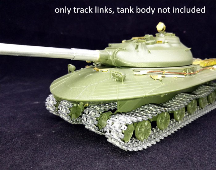 1/35 Scale Metal Track Links for Soviet Heavy Tank Object 279 Model w/metal pin need assemble SX35005