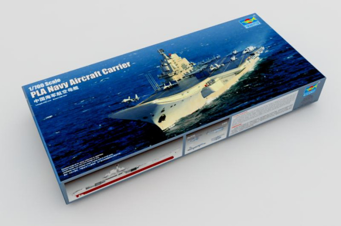 Trumpeter 06703 1/700 Scale Chinese PLAN Aircraft Carrier LiaoNing Varyag Military Plastic Assembly Model Kits