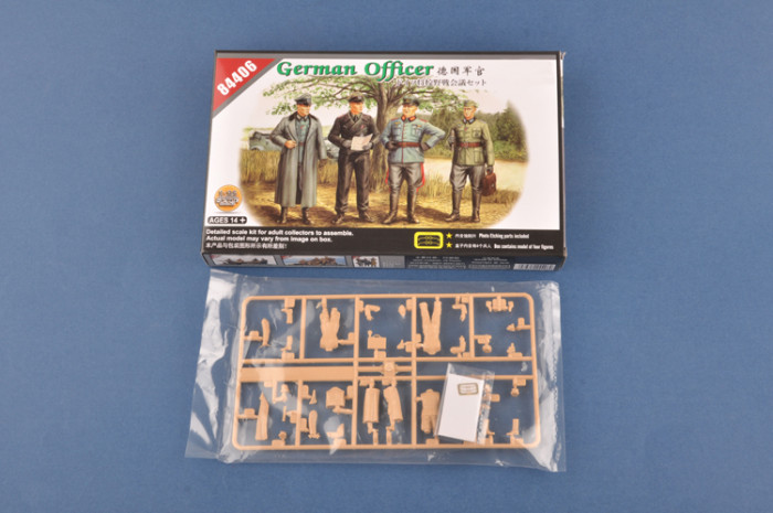 HobbyBoss 84406 1/35 Scale German Officer Soldiers Figures Military Plastic Assembly Model Kits