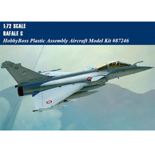 HobbyBoss 87246 1/72 Scale French Rafale C Fighter Military Plastic Aircraft Assembly Model Kits