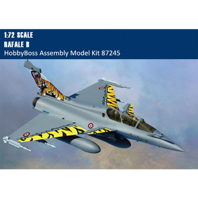 HobbyBoss 87245 1/72 Scale French Rafale B Fighter Military Plastic Aircraft Assembly Model Kits