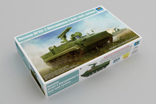 Trumpeter 09551 1/35 Scale Russian 9P157-2 Khrizantema-S Anti-Tank System Military Plastic Asssembly Model Kits 