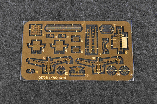 Trumpeter 06708 1/700 Scale USS Enterprise CV-6 Aircraft Carrier Military Plastic Assembly Model Kits 