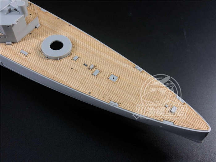 1/350 Scale Wooden Deck Masking Sheet for Trumpeter 05351 HMS York Ship Model Kit CY350060