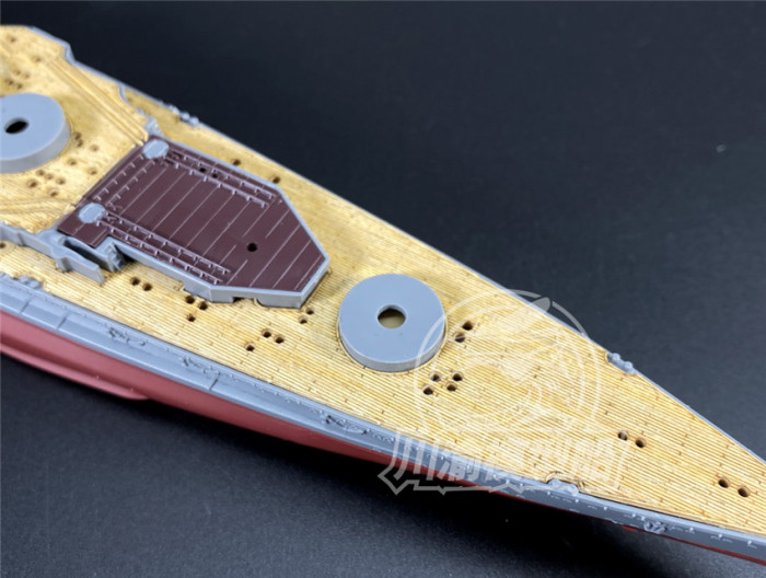 1/700 Scale Wooden Deck for Fujimi 460079 Japanese Navy Battleship Hiei Model CY700061