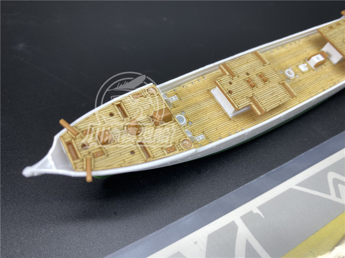 1/350 Scale Wooden Deck Masking Sheet for Danmark Aoshima 04260 Ship Model CY350065
