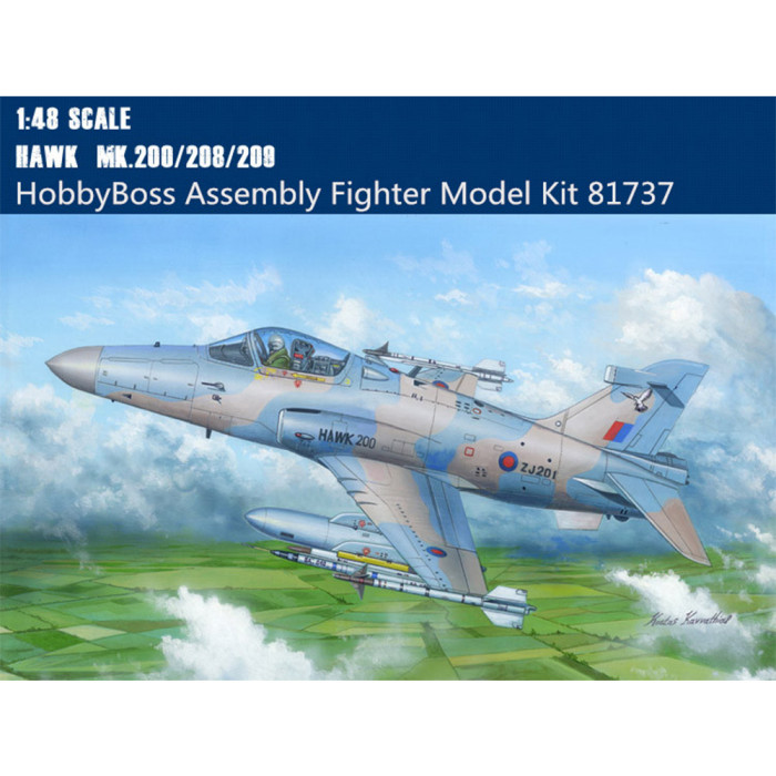 HobbyBoss 81737 1/48 Scale British Hawk MK.200/208/209 Fighter Military Plastic Aircraft Model Building Kits