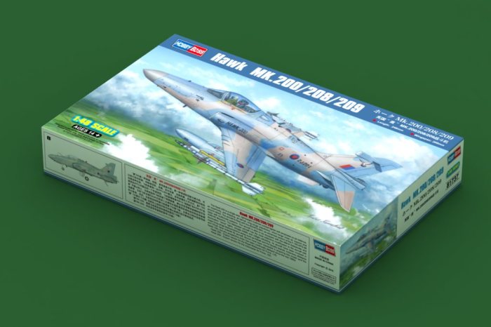 HobbyBoss 81737 1/48 Scale British Hawk MK.200/208/209 Fighter Military Plastic Aircraft Model Building Kits