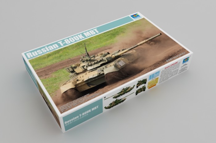 Trumpeter 09578 1/35 Scale Russian T-80UK MBT Main Battle Tank Military Plastic Assembly Model Kits