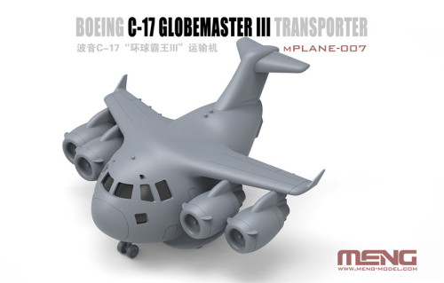 Meng mPLANE-007 C-17 Globemaster III TM Transporter Q Edition Plastic Assembly Model Kits