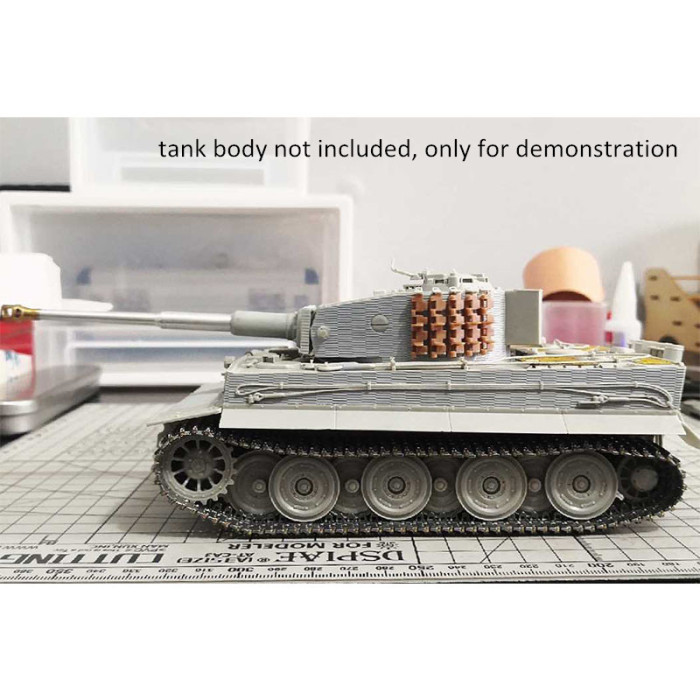 1/35 Scale Metal Track Links w/metal pin for German Tiger I Tank Model Kit SX35020