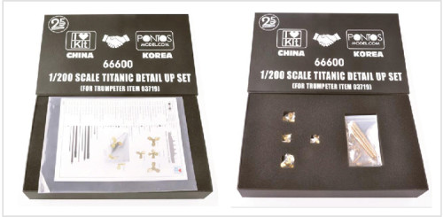 Trumpeter 66600 1/200 Scale Titanic Detail Up Set for Trumpeter 03719 Model Ship