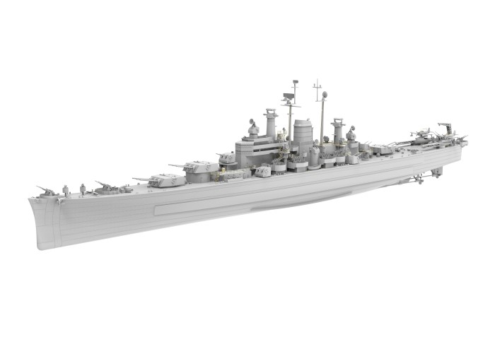 Very Fire VF350918 1/350 Scale USS Des Moines CA-134 Heavy Cruiser Military Plastic Assembly Model Kits