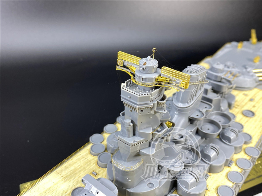 Chuanyu 1/350 Scale Upgrade Detail Up Set for Tamiya 78030 Japanese  Battleship Yamato Model CYE023