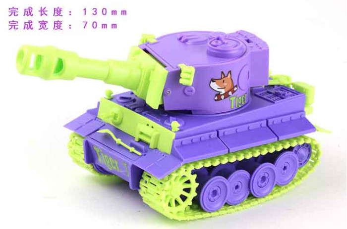 Trumpeter 07314Z German Tiger I Q Edition Cute Tank Plastic Assembly Model Kits 