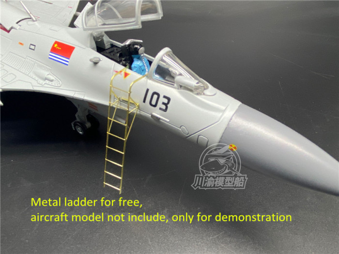 1/48 Scale Sukhoi Su-27 Metal Pitot Tube w/Ladder Aircraft Model Accessory CYF001
