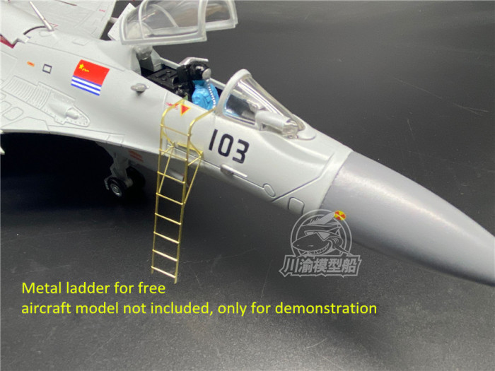 1/48 Scale Dassault Mirage 2000 Metal Pitot Tube w/Ladder Aircraft Model Accessory CYF002