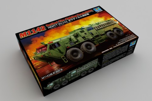Trumpeter 01067 1/35 Scale M1142 Tactical Fire Fighting Truck (TFFT) Military Plastic Assembly Model Kits
