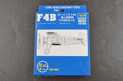 Trumpeter 06283 1/350 Scale F4B Plastic Aircraft Assembly Model Kit 12pcs/set
