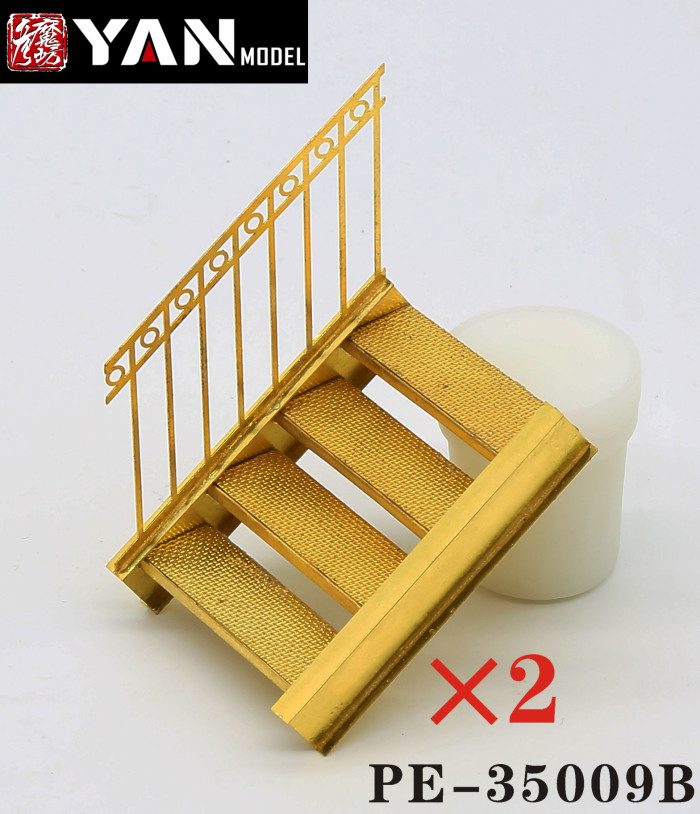 1/35 Scale Factory Steel Structure Stairs or Extension Components Model Scene DIY PE-35009/PE-35009B