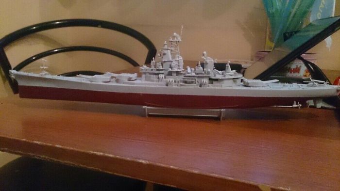 Trumpeter 05705 1/700 Scale US BB-63 Missouri Battleship 1991 Static Warship Military Plastic Assembly Model Kits