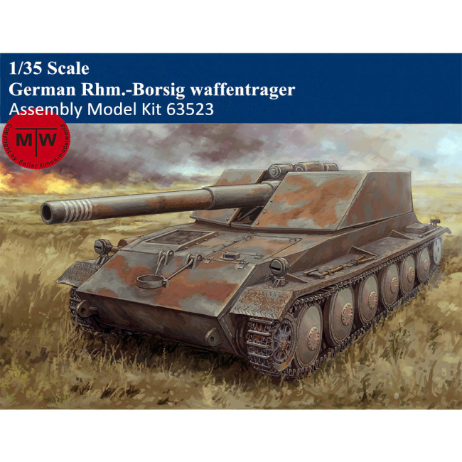 Trumpeter 63523 1/35 Scale German Rhm.-Borsig waffentrager Military Plastic Assembly Model Kit