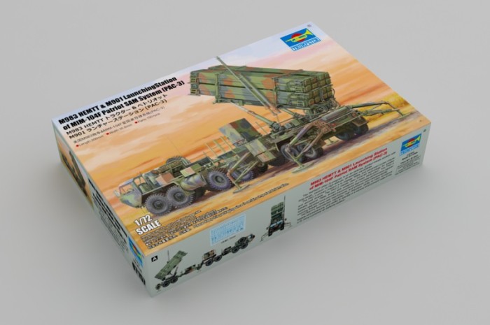 Trumpeter 07157 1/72 Scale M983 HEMTT & M901 Launching Station of MIM-104F Patriot SAM System PAC-3 Plastic Assembly Model