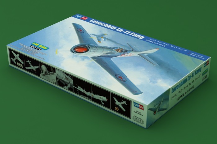 HobbyBoss 81760 1/48 Scale Lavochkin La-11 Fang Fighter Military Plastic Assembly Model Kit