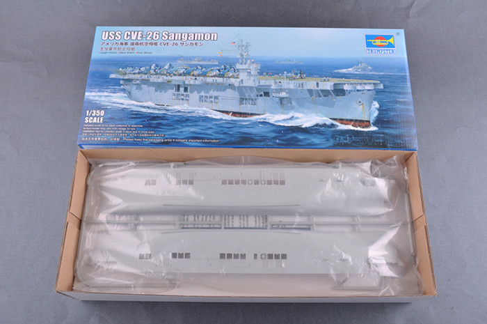 Trumpeter 05369 1/350 Scale USS CVE-26 Sangamon Military Plastic Assembly Model Kit