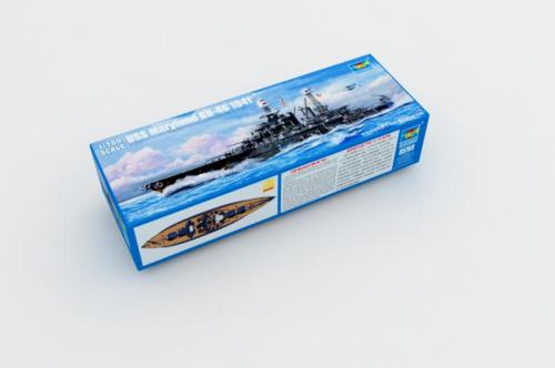 Trumpeter 05769 1/700 Scale USS Maryland BB-46 1941 Battleship Military Plastic Assembly Model Kits